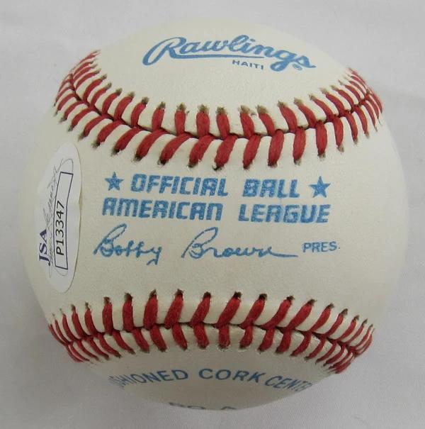 Brooks Robinson Signed OAL Baseball (JSA) at PristineAuction.com Brooks Robinson Signed OAL Baseball (JSA) at PristineAuction.com