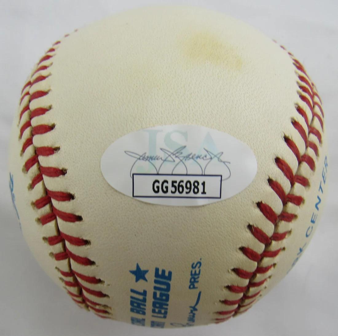 Nolan Ryan Signed OAL Baseball (JSA) at PristineAuction.com Nolan Ryan Signed OAL Baseball (JSA) at PristineAuction.com