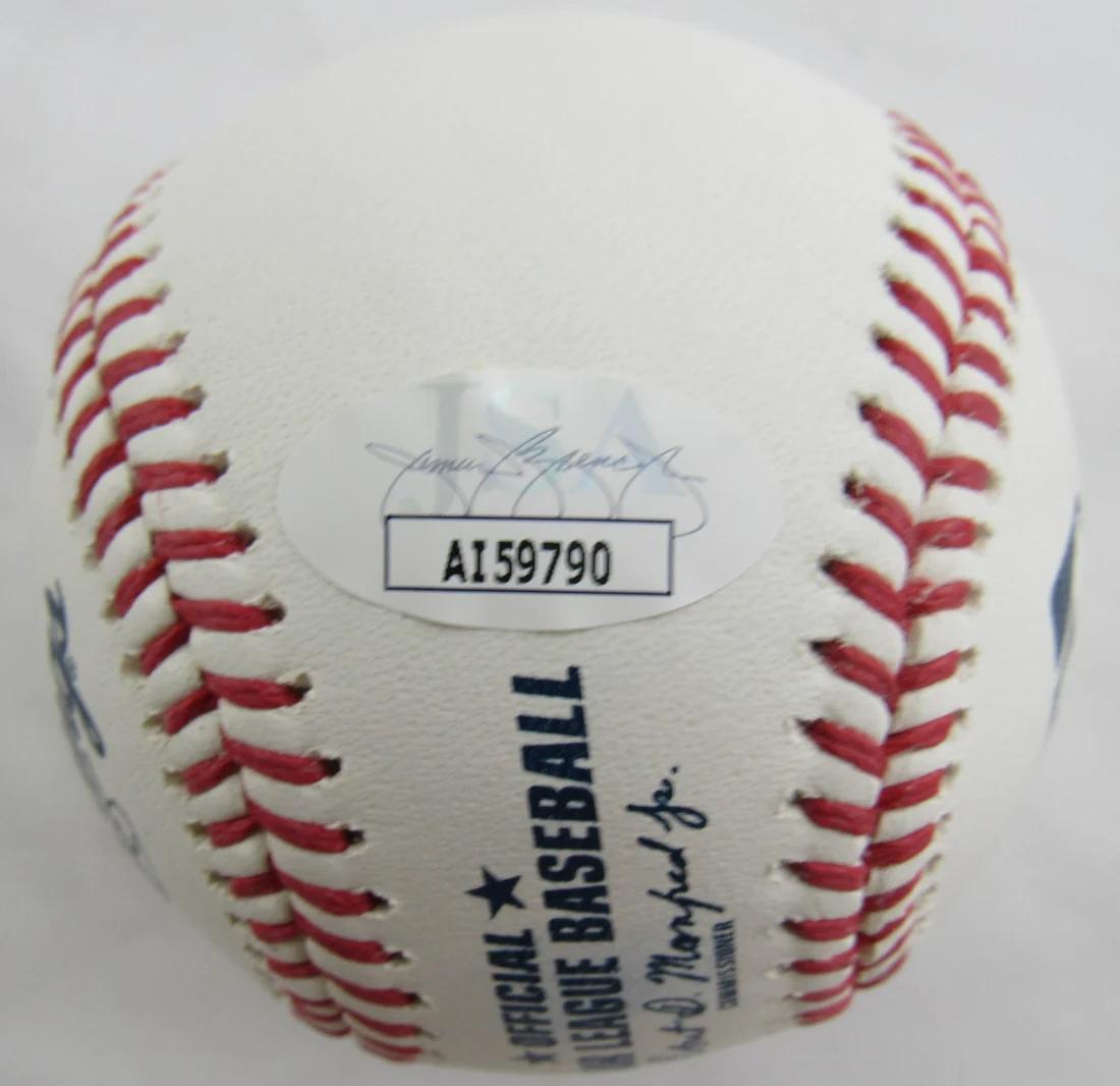 Julio Rodriguez Signed OML Baseball (JSA) at PristineAuction.com Julio Rodriguez Signed OML Baseball (JSA) at PristineAuction.com