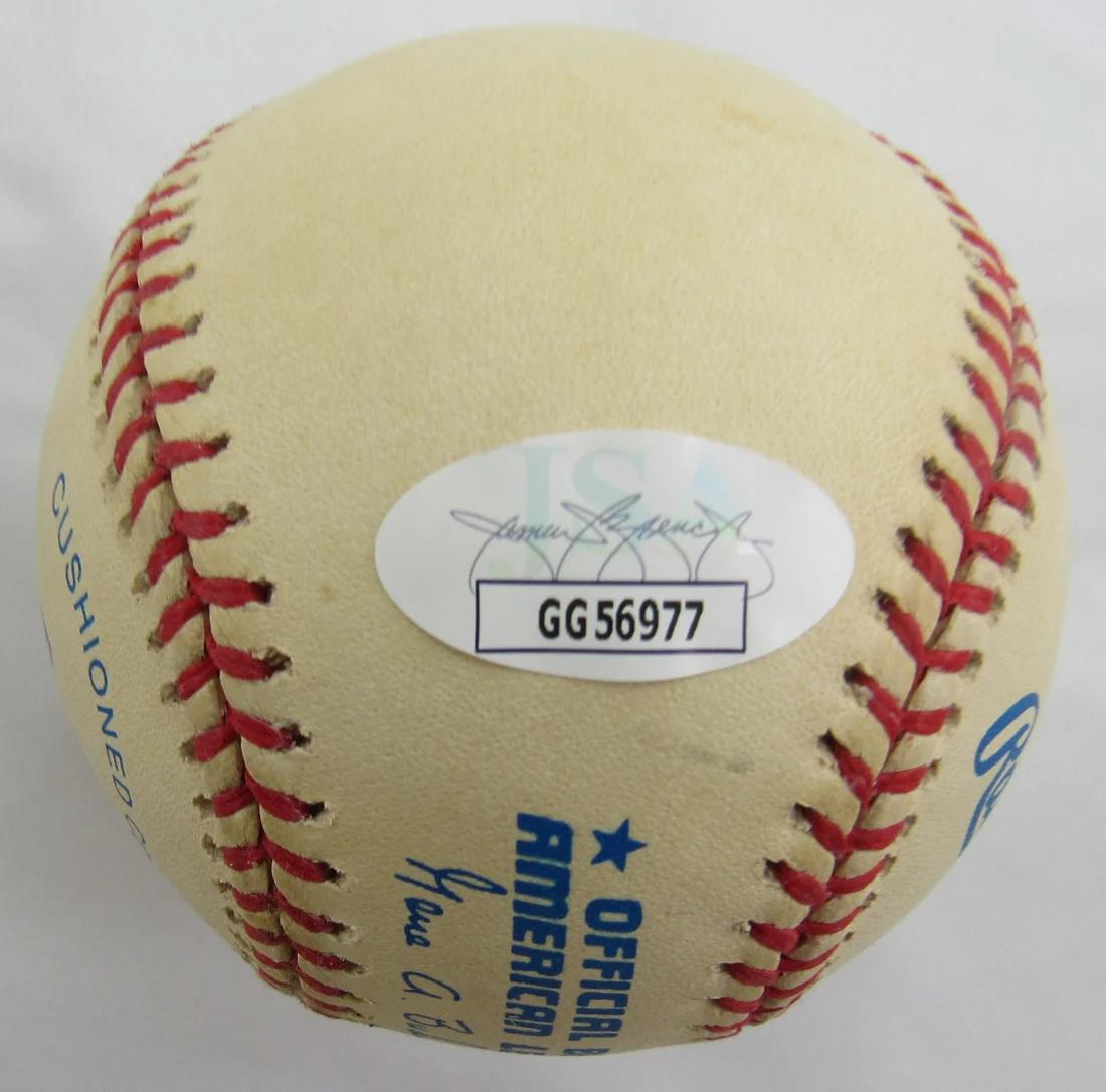 Whitey Ford Signed OAL Baseball (JSA) at PristineAuction.com Whitey Ford Signed OAL Baseball (JSA) at PristineAuction.com