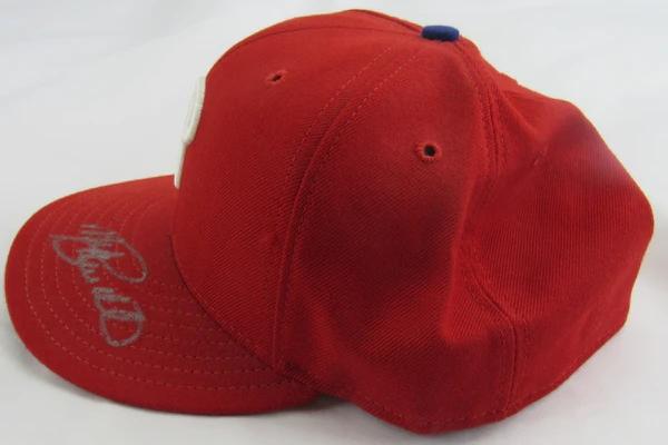 Mike Schmidt Signed Phillies Hat (Fleer) at PristineAuction.com Mike Schmidt Signed Phillies Hat (Fleer) at PristineAuction.com