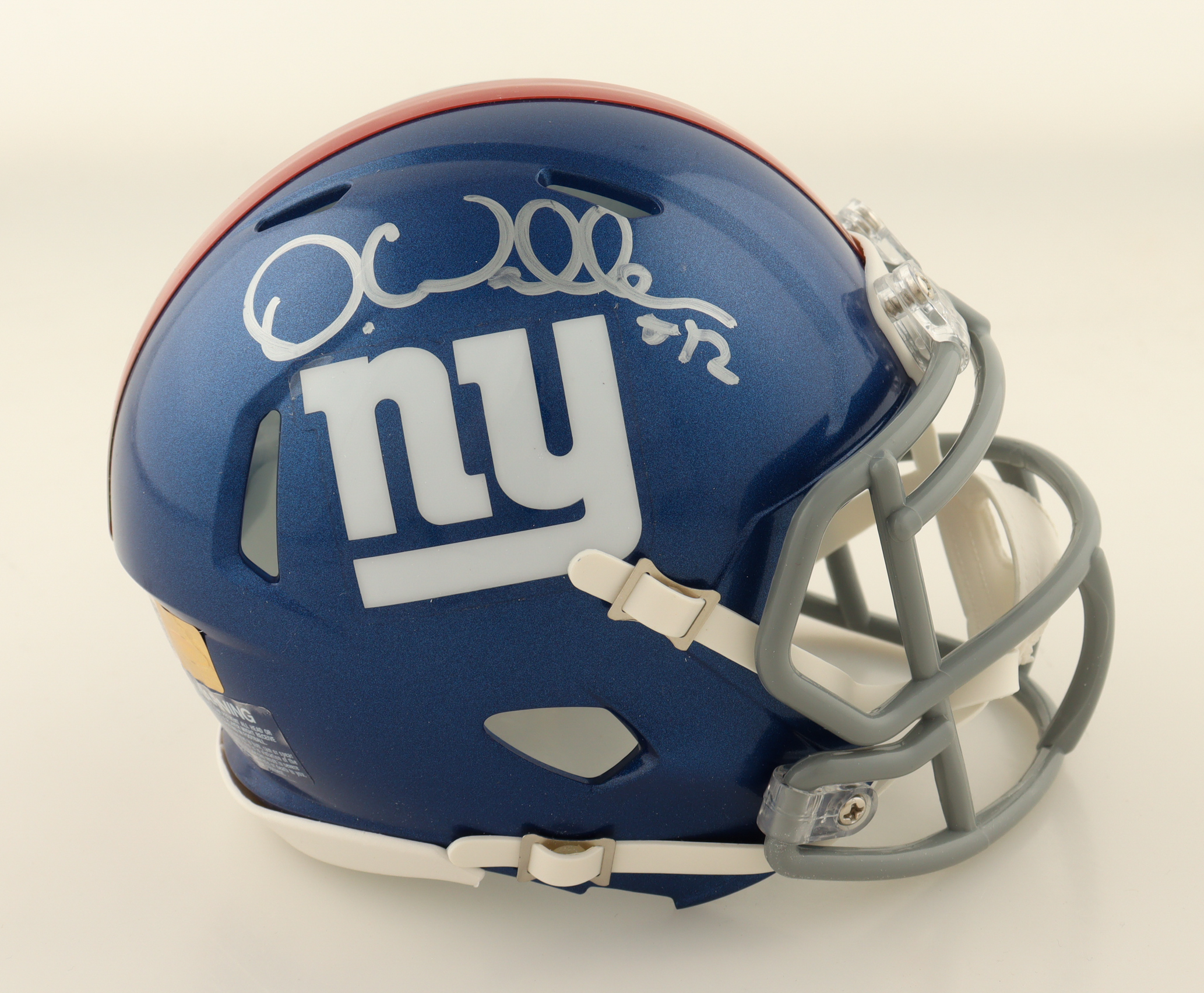 Darren Waller Signed Giants Speed Mini Helmet (Beckett & TSE) at PristineAuction.com Darren Waller Signed Giants Speed Mini Helmet (Beckett & TSE) at PristineAuction.com