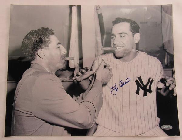 Yogi Berra Signed Yankees 11x14 Photo (Steiner) at PristineAuction.com Yogi Berra Signed Yankees 11x14 Photo (Steiner) at PristineAuction.com