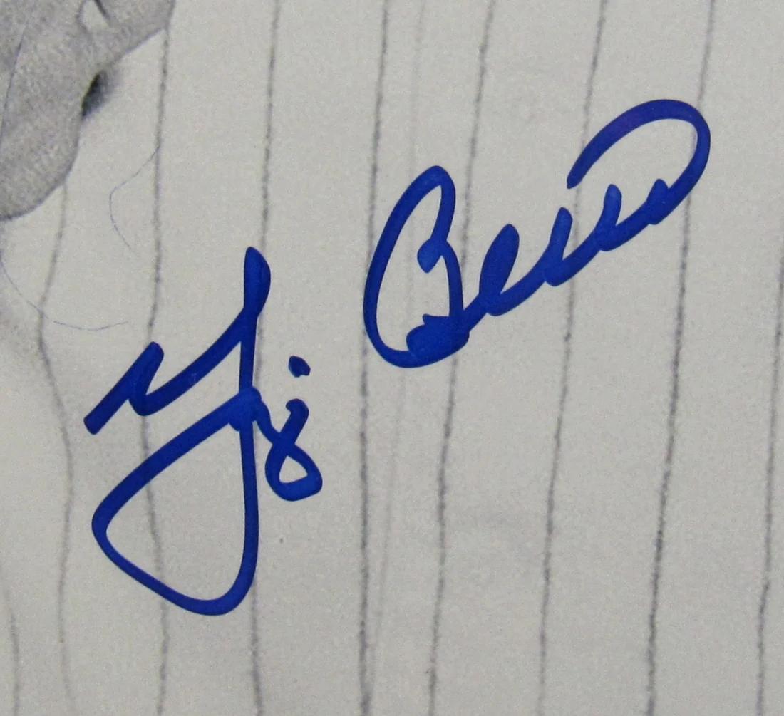 Yogi Berra Signed Yankees 11x14 Photo (Steiner) at PristineAuction.com Yogi Berra Signed Yankees 11x14 Photo (Steiner) at PristineAuction.com