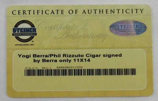 Yogi Berra Signed Yankees 11x14 Photo (Steiner) at PristineAuction.com Yogi Berra Signed Yankees 11x14 Photo (Steiner) at PristineAuction.com