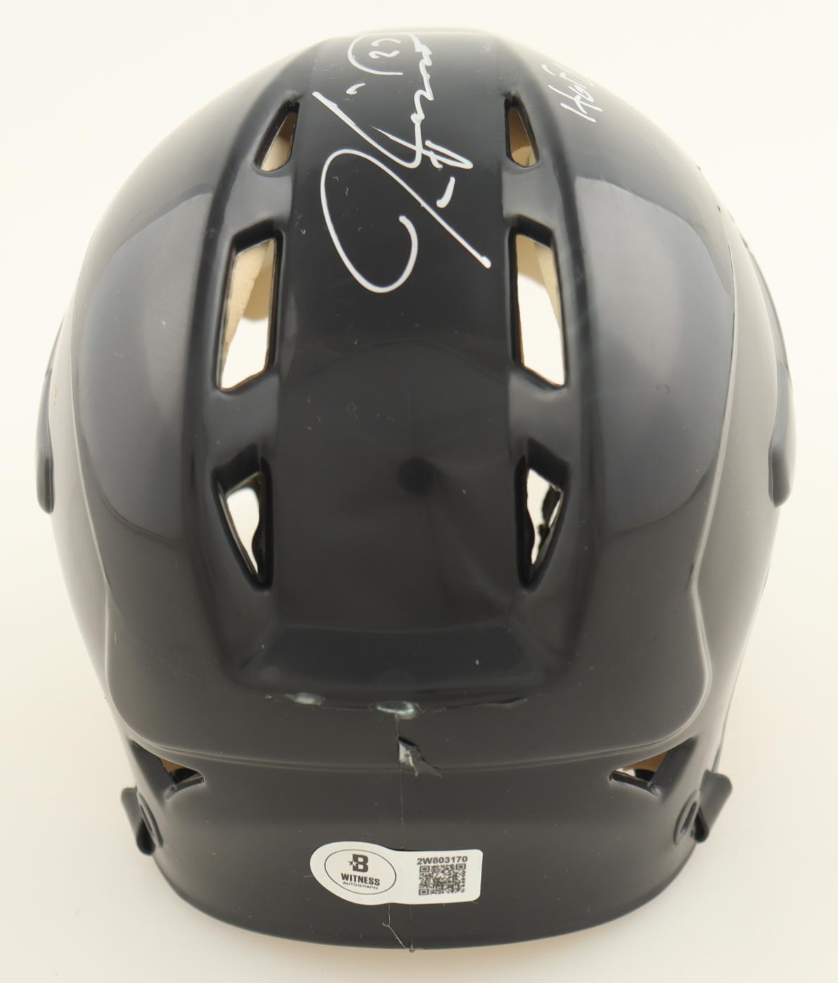 Jeremy Roenick Signed Mini Hockey Helmet Inscribed "HOF 2024" (Beckett) at PristineAuction.com Jeremy Roenick Signed Mini Hockey Helmet Inscribed "HOF 2024" (Beckett) at PristineAuction.com