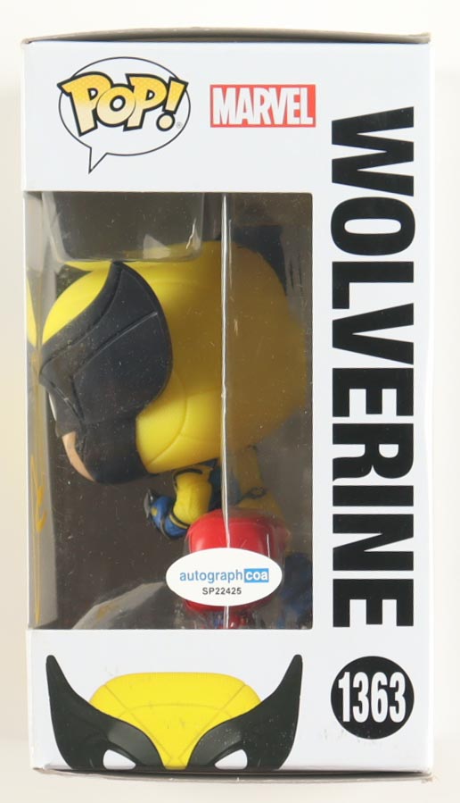 Hugh Jackman Signed "Deadpool & Wolverine" #1363 Wolverine Bobble-Head Funko Pop! Vinyl Figure (ACOA) at PristineAuction.com Hugh Jackman Signed "Deadpool & Wolverine" #1363 Wolverine Bobble-Head Funko Pop! Vinyl Figure (ACOA) at PristineAuction.com