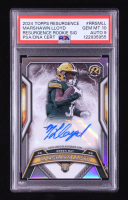 Marshawn Lloyd 2024 Topps Resurgence Resurgence Rookie Signatures #RRSMLL RC (PSA 10 | Auto 9) at PristineAuction.com