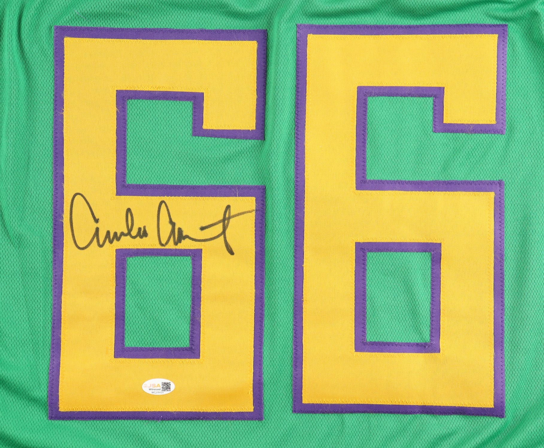 Emilio Estevez Signed Jersey (JSA) at PristineAuction.com Emilio Estevez Signed Jersey (JSA) at PristineAuction.com