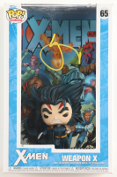 Hugh Jackman Signed "X-Men" #65 Weapon X Funko Pop! Comic Covers Vinyl Figure (ACOA) at PristineAuction.com