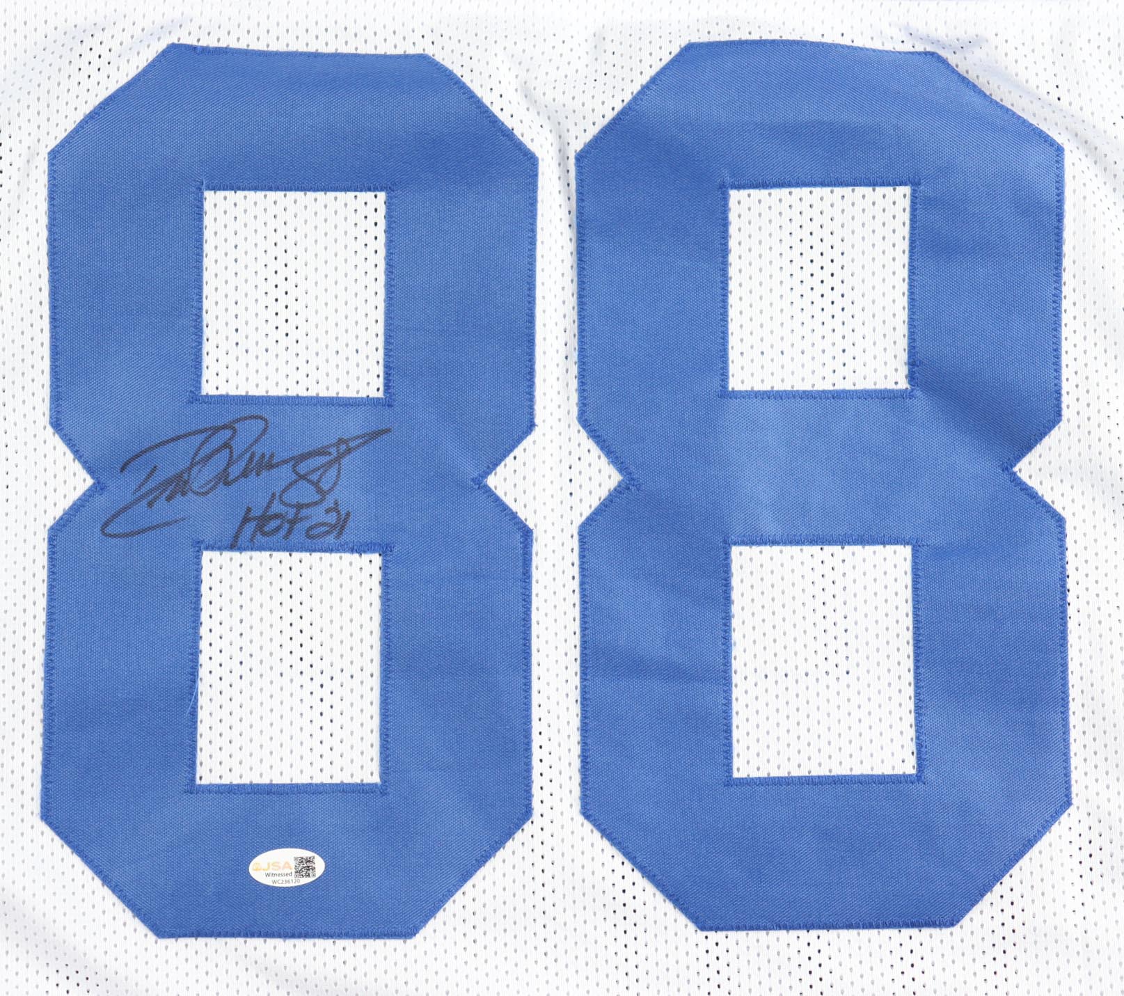 Drew Pearson Signed Jersey Inscribed "HOF 21" (JSA) at PristineAuction.com Drew Pearson Signed Jersey Inscribed "HOF 21" (JSA) at PristineAuction.com