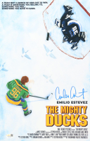 Emilio Estevez Signed "The Mighty Ducks" 11x17 Photo (JSA) at PristineAuction.com