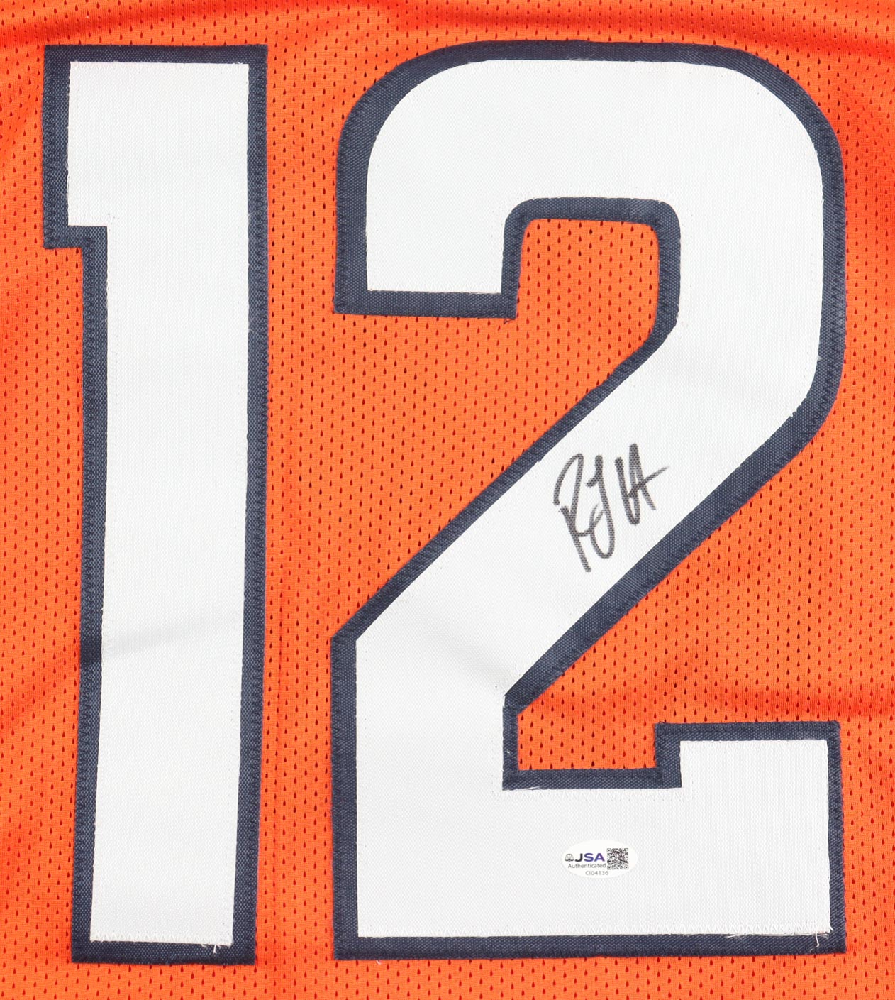 RJ Harvey Signed Jersey (JSA) at PristineAuction.com RJ Harvey Signed Jersey (JSA) at PristineAuction.com