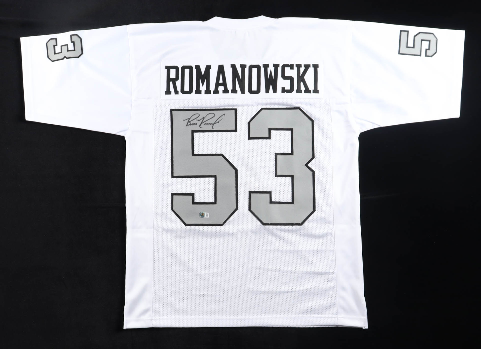 Bill Romanowski Signed Jersey (Beckett) at PristineAuction.com Bill Romanowski Signed Jersey (Beckett) at PristineAuction.com