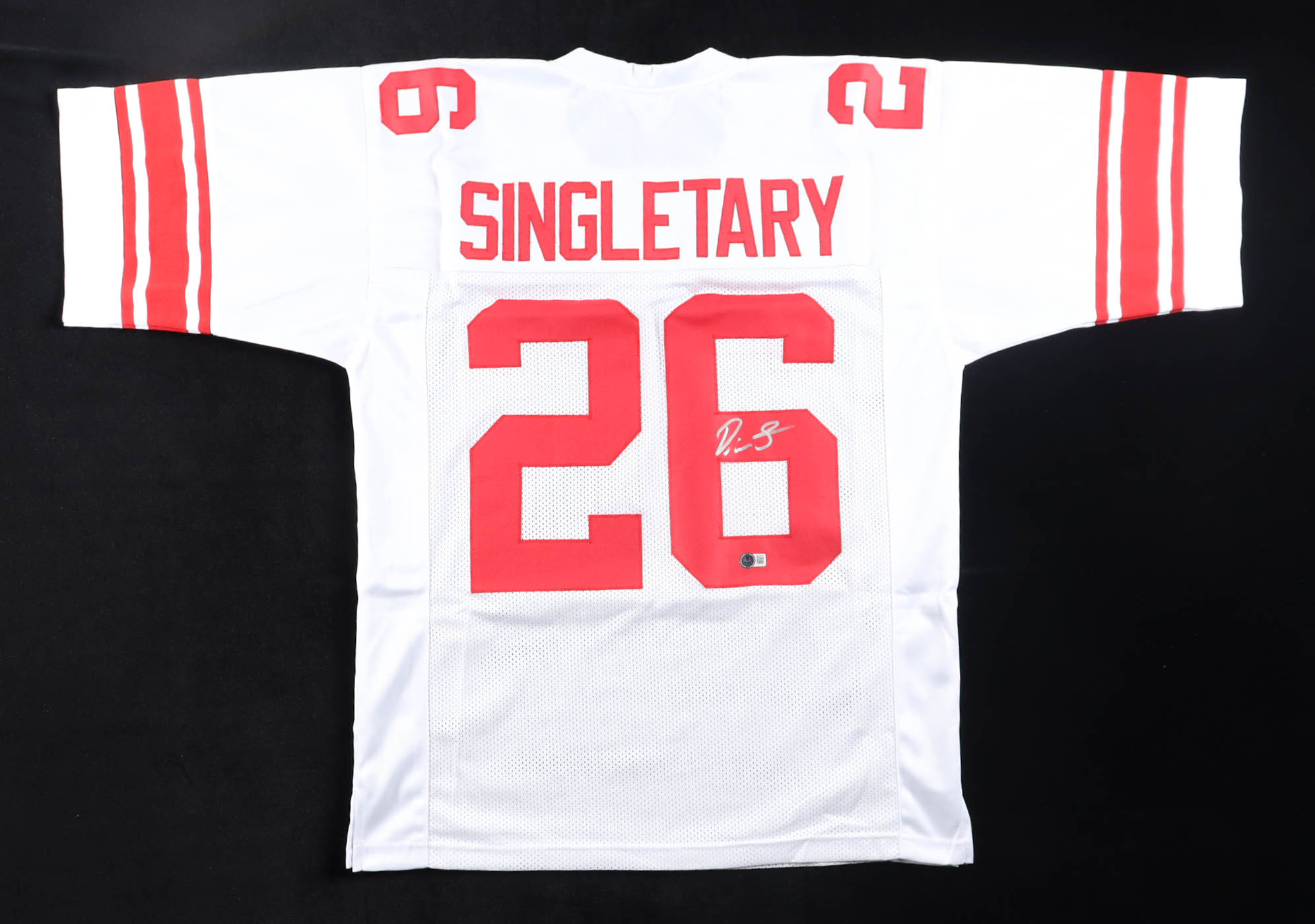 Devin Singletary Signed Jersey (Beckett) at PristineAuction.com Devin Singletary Signed Jersey (Beckett) at PristineAuction.com