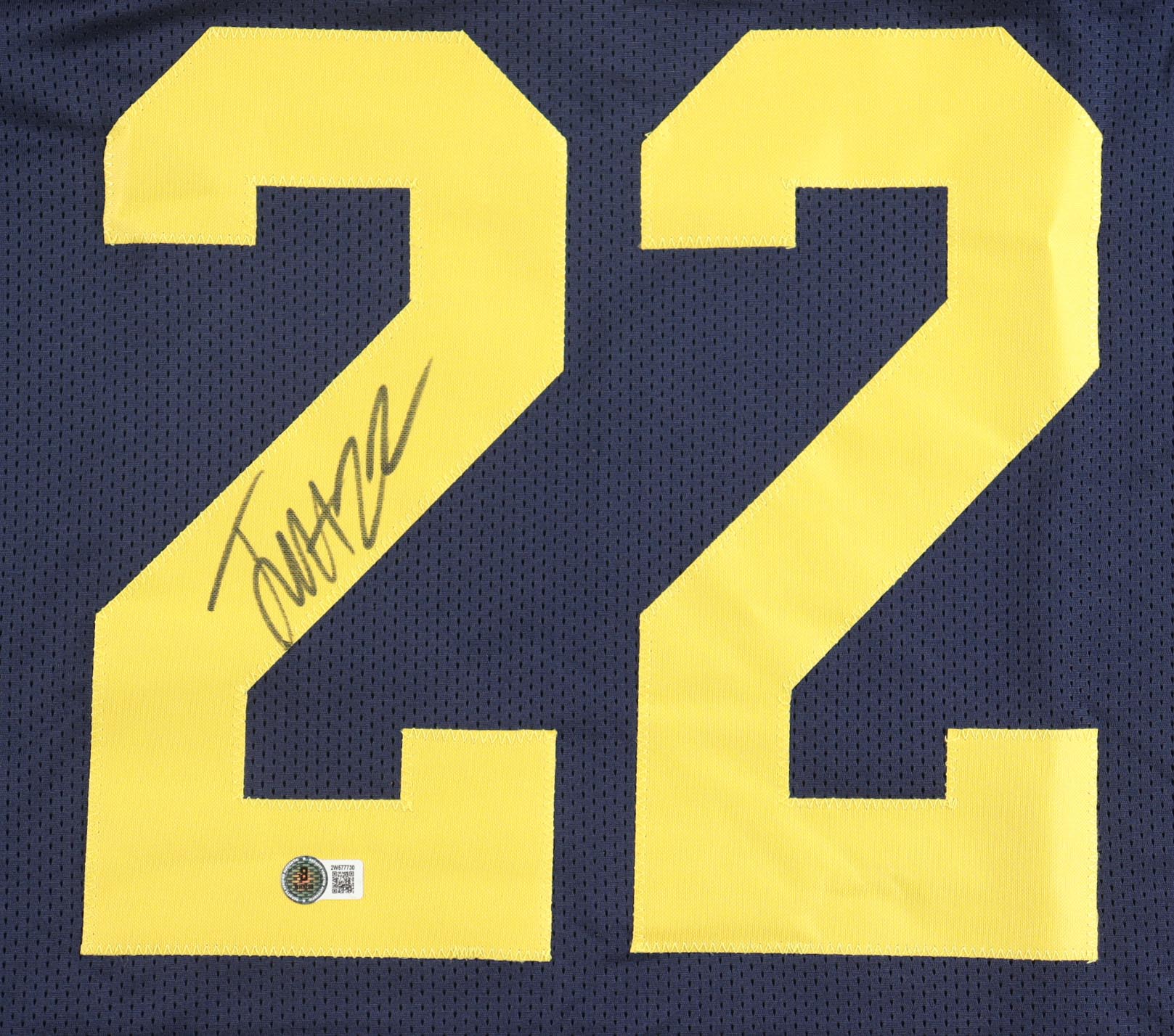 Justice Haynes Signed Jersey (Beckett) at PristineAuction.com Justice Haynes Signed Jersey (Beckett) at PristineAuction.com