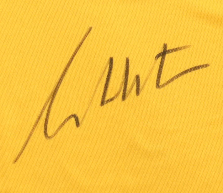 William Shatner Signed "Star Trek" Prop Uniform Shirt (Authentic Ink) at PristineAuction.com William Shatner Signed "Star Trek" Prop Uniform Shirt (Authentic Ink) at PristineAuction.com