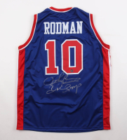 Dennis Rodman Signed Jersey Inscribed "Bad Boys" (Authentic Ink) at PristineAuction.com