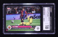 Lamine Yamal 2024-25 Topps Now UEFA Club Competitions #134 (CGC 10) at PristineAuction.com