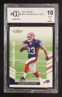 Marshawn Lynch 2007 Score #381 RC (BCCG 10) at PristineAuction.com