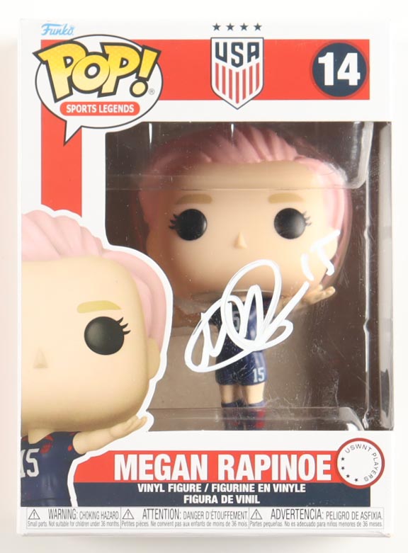 Megan Rapinoe Signed "Team USA" #11 Funko Pop! (Beckett) at PristineAuction.com Megan Rapinoe Signed "Team USA" #11 Funko Pop! (Beckett) at PristineAuction.com