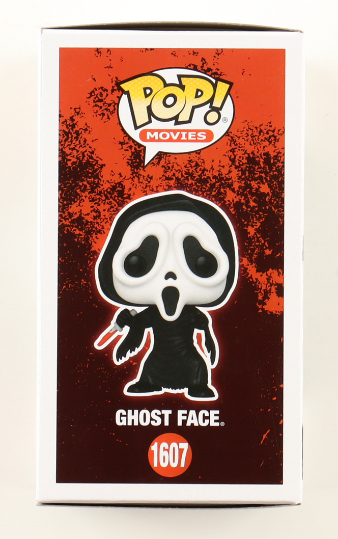 Liana Liberato Signed "Ghost Face" #1607 Ghost Face Funko Pop! Vinyl Figure Inscribed "There's the F***ing Killer" (JSA) at PristineAuction.com Liana Liberato Signed "Ghost Face" #1607 Ghost Face Funko Pop! Vinyl Figure Inscribed "There's the F***ing Killer" (JSA) at PristineAuction.com