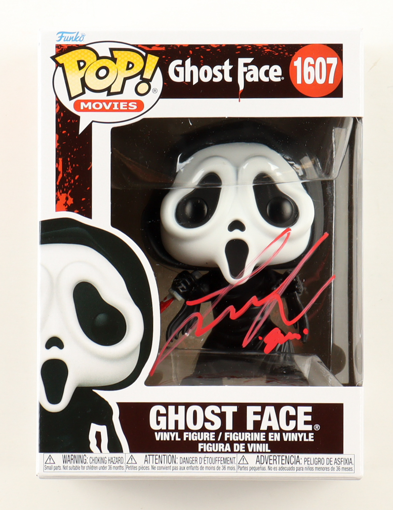 Liana Liberato Signed "Ghost Face" #1607 Ghost Face Funko Pop! Vinyl Figure (JSA) at PristineAuction.com Liana Liberato Signed "Ghost Face" #1607 Ghost Face Funko Pop! Vinyl Figure (JSA) at PristineAuction.com