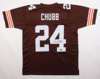 Nick Chubb Signed Jersey (Beckett) at PristineAuction.com