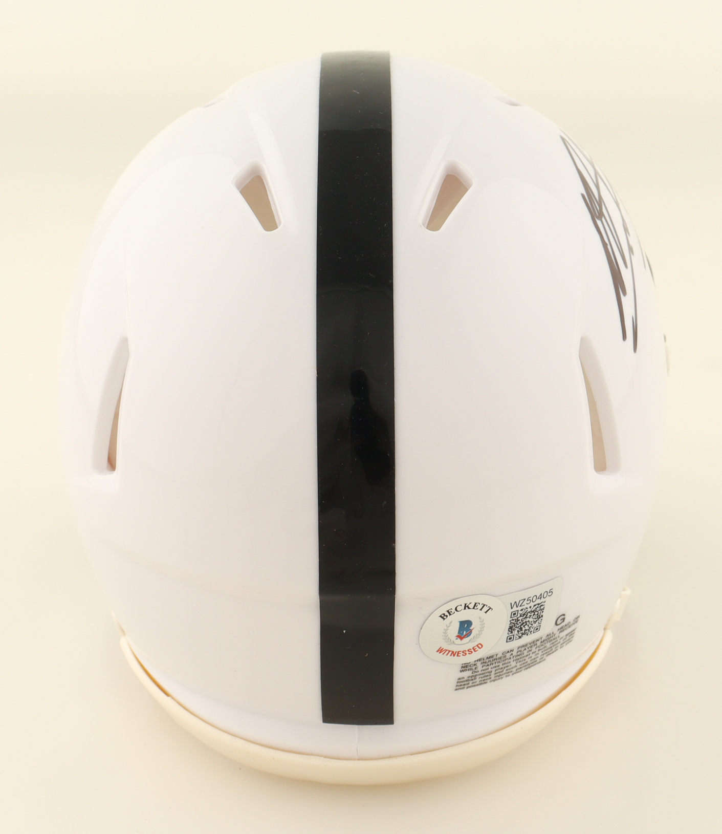 Miles Sanders Signed Penn State Nittany Lions Speed Mini Helmet (Beckett) at PristineAuction.com Miles Sanders Signed Penn State Nittany Lions Speed Mini Helmet (Beckett) at PristineAuction.com