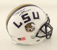 Thaddeus Moss Signed LSU Tigers Mini Helmet (Beckett) at PristineAuction.com