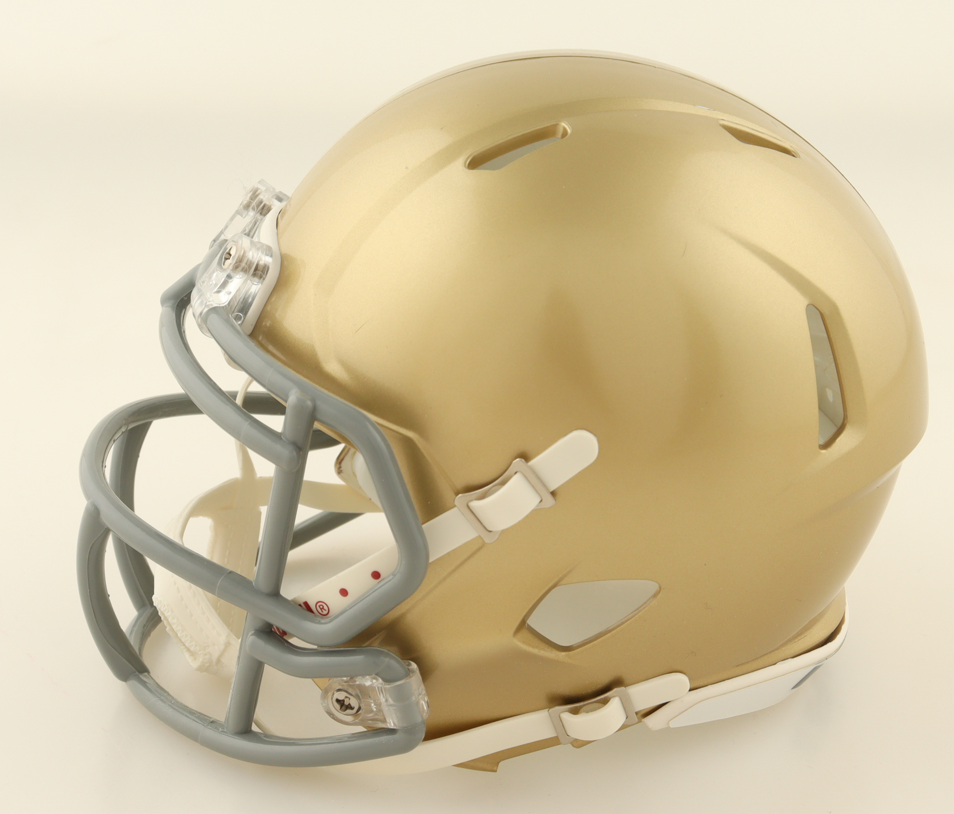 Julius Jones Signed Notre Dame Fighting Irish Speed Mini Helmet (JSA & PIA) at PristineAuction.com Julius Jones Signed Notre Dame Fighting Irish Speed Mini Helmet (JSA & PIA) at PristineAuction.com