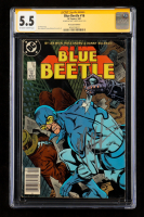 Matt Lanter Signed 1987 "Blue Beetle" #16 DC Comic Book (CGC 5.5) at PristineAuction.com