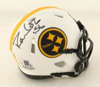 Robin Cole Signed Steelers Lunar Eclipse Alternate Speed Mini Helmet (TSE) at PristineAuction.com
