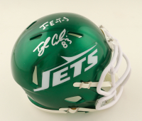 Tyler Conklin Signed Jets Speed Mini Helmet Inscribed "J-E-T-S" (JSA) at PristineAuction.com