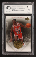 Michael Jordan 2009-10 Upper Deck Michael Jordan Legacy Collection Gold #27 (BCCG 10) at PristineAuction.com