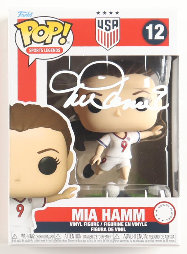 Mia Hamm Signed "Team USA" #11 Funko Pop! (Beckett) at PristineAuction.com Mia Hamm Signed "Team USA" #11 Funko Pop! (Beckett) at PristineAuction.com
