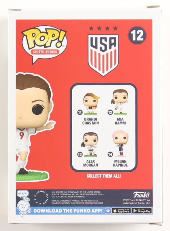 Mia Hamm Signed "Team USA" #11 Funko Pop! (Beckett) at PristineAuction.com Mia Hamm Signed "Team USA" #11 Funko Pop! (Beckett) at PristineAuction.com