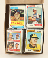 1974 Topps Baseball Cello Fun Pack Vending Box with (20) Packs at PristineAuction.com