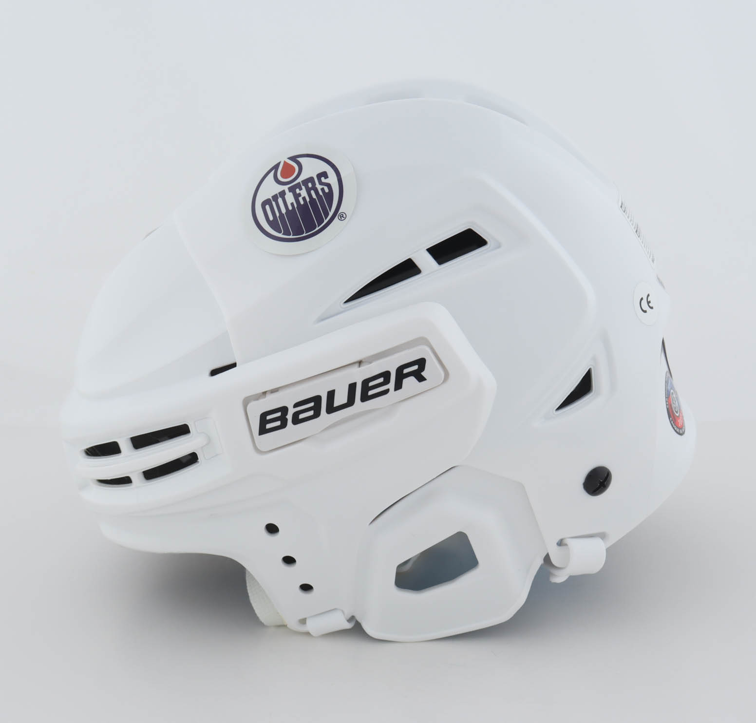 Ryan Nugent-Hopkins Signed Oilers Full-Size Hockey Helmet (JSA) at PristineAuction.com Ryan Nugent-Hopkins Signed Oilers Full-Size Hockey Helmet (JSA) at PristineAuction.com