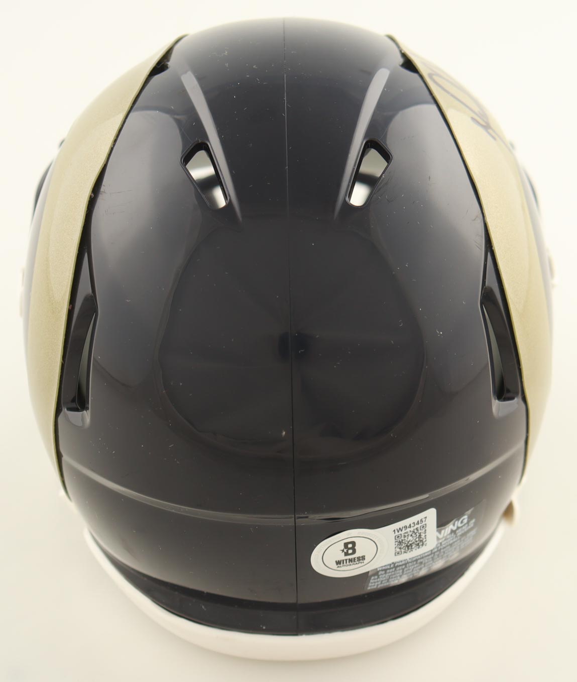 Marshall Faulk Signed Rams Mini Helmet (Beckett) at PristineAuction.com Marshall Faulk Signed Rams Mini Helmet (Beckett) at PristineAuction.com