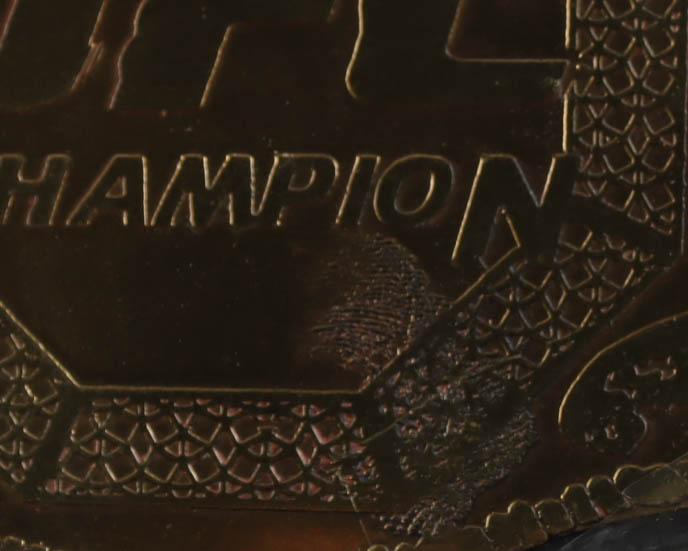 Dustin Poirier Signed Full-Size UFC Championship Belt (JSA) at PristineAuction.com Dustin Poirier Signed Full-Size UFC Championship Belt (JSA) at PristineAuction.com