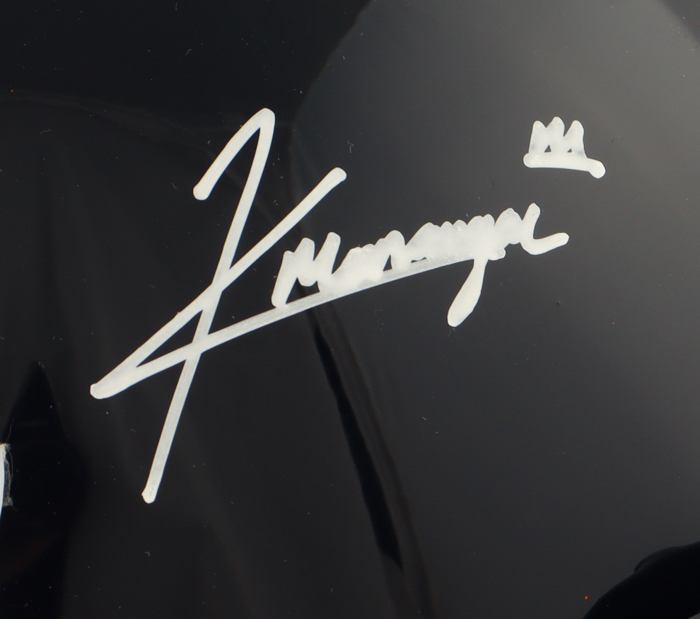 Kyle Monangai Signed Bears Full-Size Speed Helmet (JSA) at PristineAuction.com Kyle Monangai Signed Bears Full-Size Speed Helmet (JSA) at PristineAuction.com