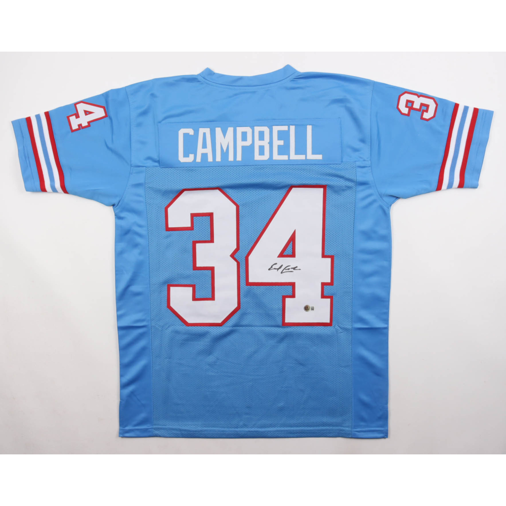 Earl Campbell Signed Jersey (Beckett) at PristineAuction.com