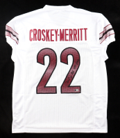 Jacory Croskey-Merritt Signed Jersey (Beckett) at PristineAuction.com