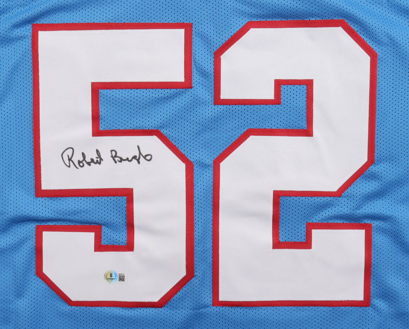 Robert Brazile Signed Jersey (Beckett) at PristineAuction.com Robert Brazile Signed Jersey (Beckett) at PristineAuction.com