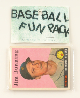 1958 Topps Baseball Card Fun Pack with (10) Cards at PristineAuction.com
