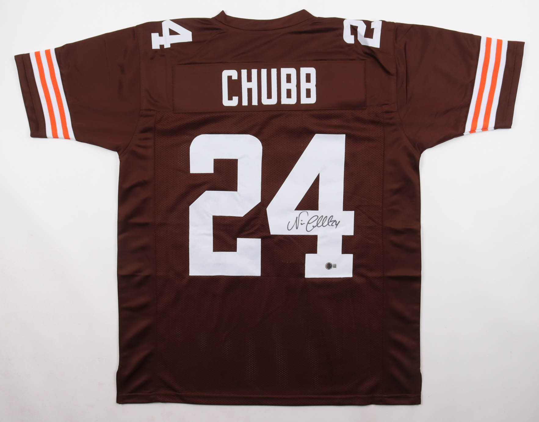 Nick Chubb Signed Jersey (Beckett) at PristineAuction.com Nick Chubb Signed Jersey (Beckett) at PristineAuction.com