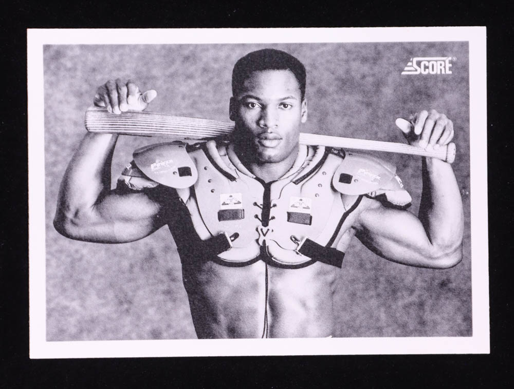 Bo Jackson 1990 Score #697 FB/BB at PristineAuction.com Bo Jackson 1990 Score #697 FB/BB at PristineAuction.com