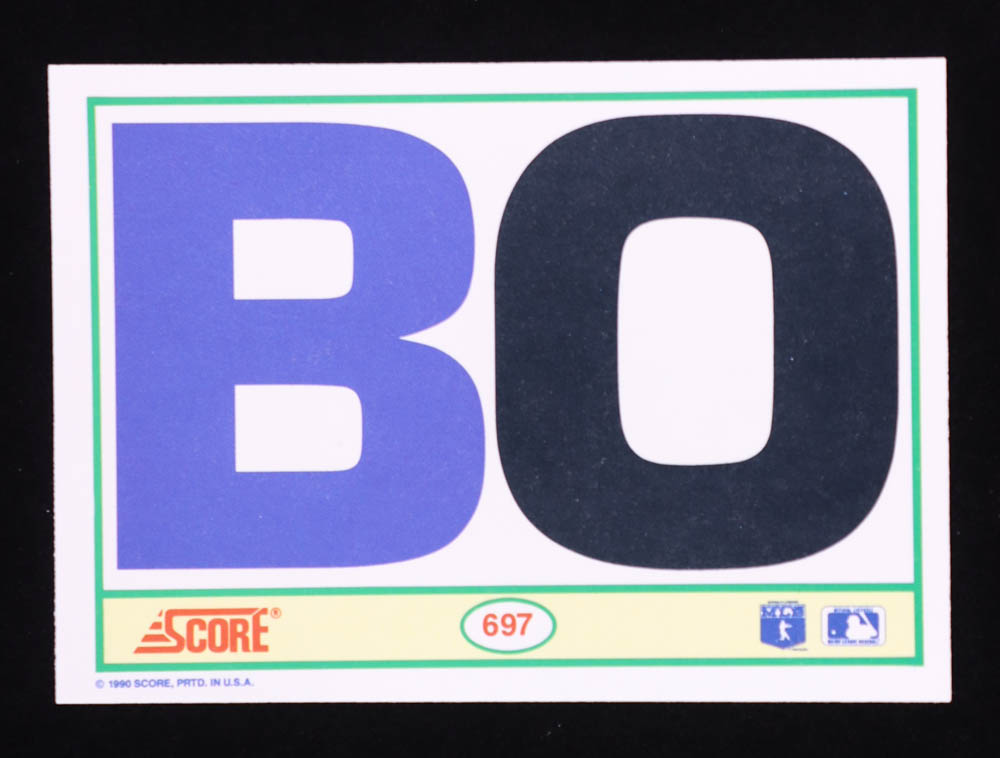 Bo Jackson 1990 Score #697 FB/BB at PristineAuction.com Bo Jackson 1990 Score #697 FB/BB at PristineAuction.com