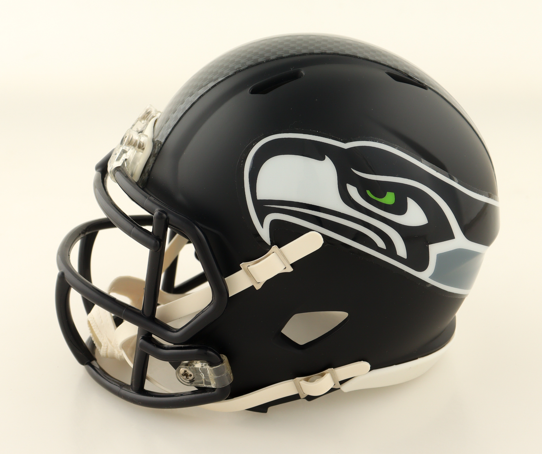 Walter Jones Signed Seahawks Speed Mini Helmet Inscribed "HOF 14" (Schwartz Sports) at PristineAuction.com Walter Jones Signed Seahawks Speed Mini Helmet Inscribed "HOF 14" (Schwartz Sports) at PristineAuction.com